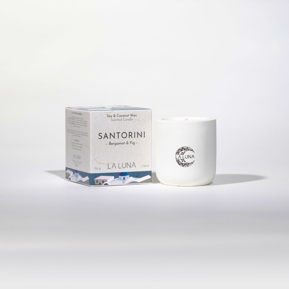 Bougie SANTORINI 56g