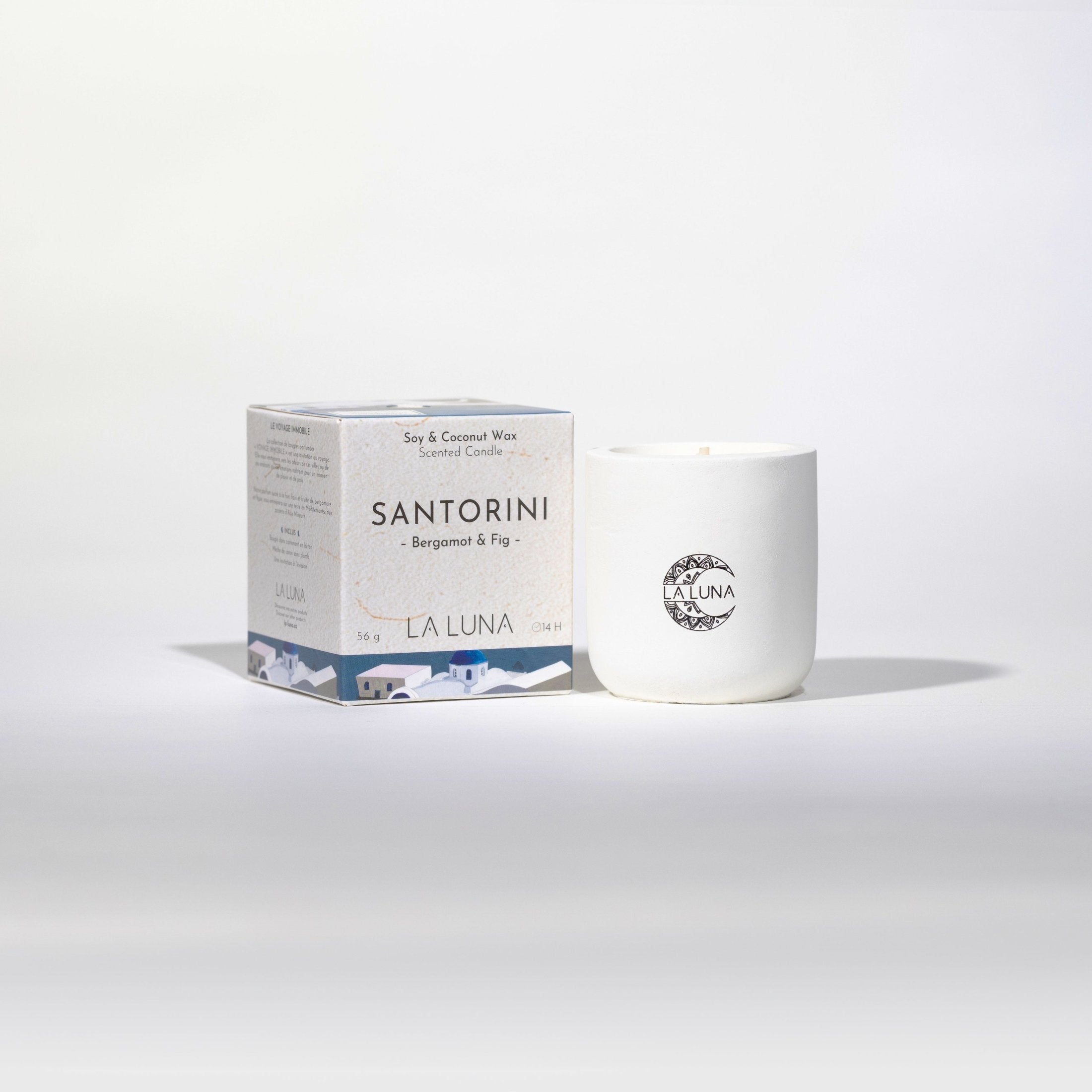 Bougie SANTORINI 56g