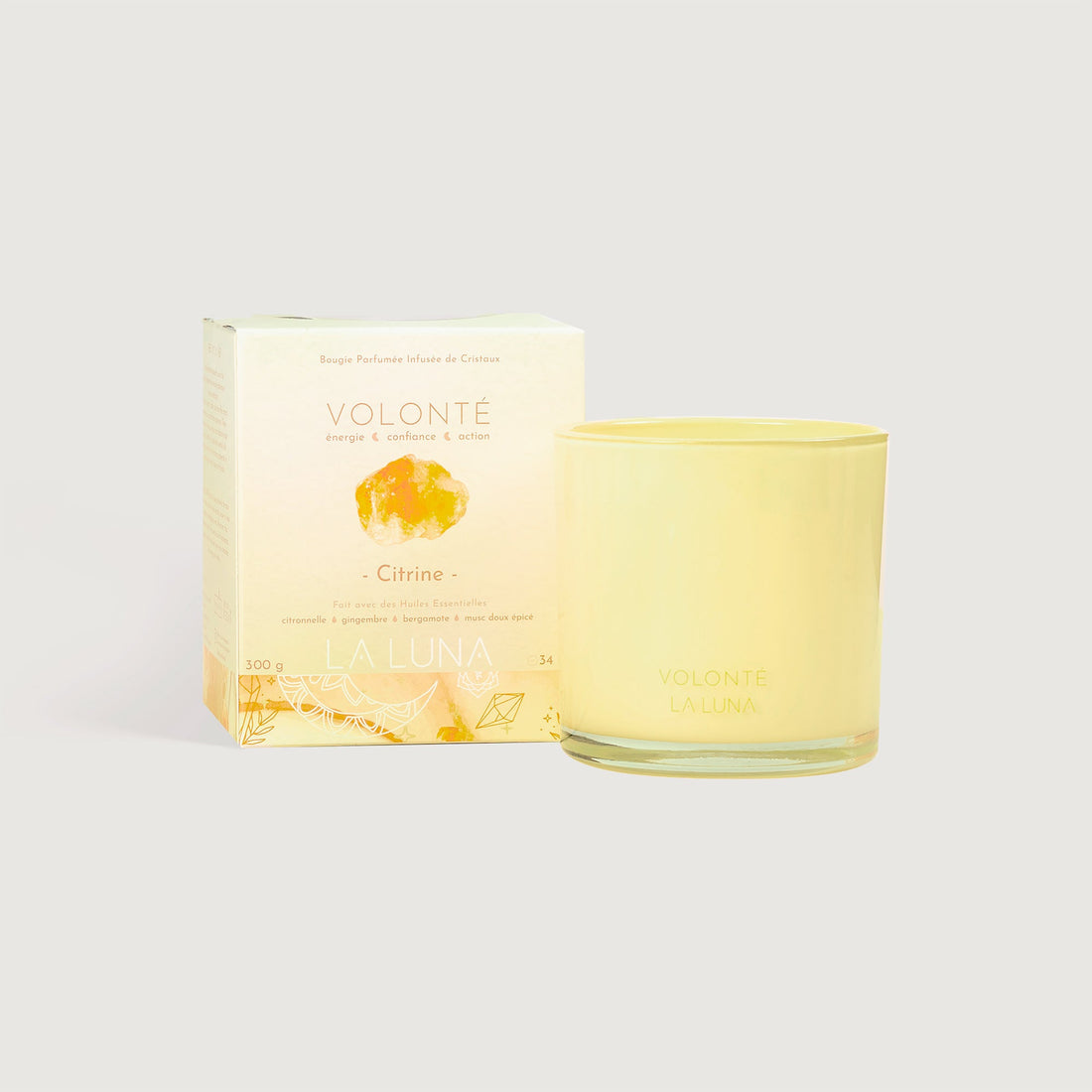 Bougie VOLONTÉ 300g