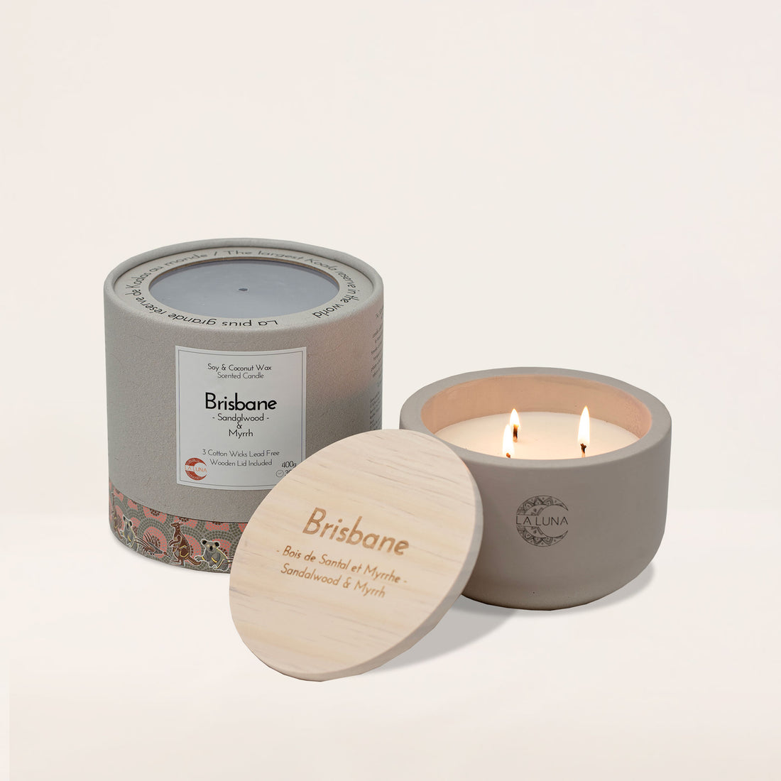 Bougie BRISBANE 400g