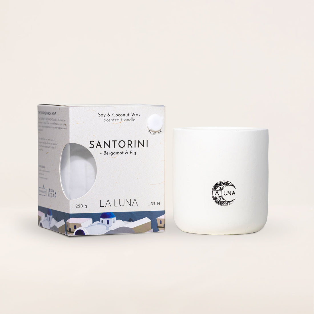 Bougie SANTORINI 220g
